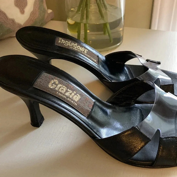 Ingledew’s Spanish Collection sandals kitten heels size 7.5 - Picture 4 of 15